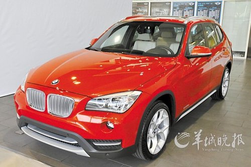 广州宝悦新BMW X1上市 售价25.9万起